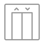 エレベーターで移動